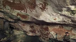 BRIN Temukan Cap Tangan Manusia Tertua Berusia 67.800 Tahun di Pulau Muna