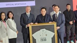 Jersey Timnas Indonesia Kini dari Kelme 