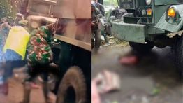 2 Anggota Polsek Cisarua Tewas Terlindas Truk Reo TNI saat Akan Tinjau Longsor di Bandung Barat