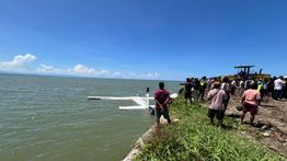 Pesawat Smart Air PK-SNS Jatuh di Perairan Pantai Nabire Barat