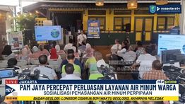 Sosialisasi Perluas Layanan Air Minum, PAM Jaya Dorong Warga Beralih ke Air Perpipaan