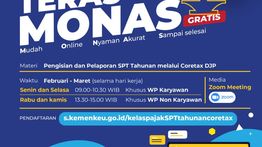 Kanwil DJP Jakarta Pusat Hadirkan TERAS MONAS, Layanan Edukasi dan Asistensi SPT Tahunan Secara Online