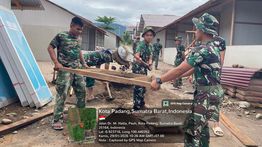 Masuki Masa Pemulihan, Huntara Buat Warga Terus Berprogres di Sumbar