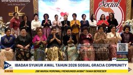 Social Gracia Community Gelar Ibadah Syukur Awal Tahun 2026 Bertema Kasih yang Menghidupkan Dunia