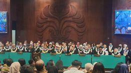 Menteri Brian dan AHY Sampaikan Orasi Ilmiah Pada Dies Natalis Ke-76 UI