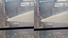 Kebakaran Hantam Rumah di Jalan Anyelir 6 Depok