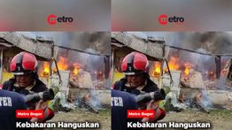 Rumah Makan Soto di Cimanggu Bogor Kebakaran