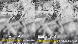 Pelajar 17 Tahun Ditemukan Tewas di Sungai Gung Tegal