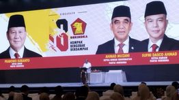 HUT Ke-18 Gerindra, Muzani Ajak Kader Dukung Prabowo 2 Periode