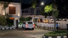 Prabowo Tiba di Kertanegara untuk Hadiri Acara Syukuran HUT Gerindra, Disambut Mars Pandu Bangsa