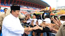 Prabowo Tegaskan Pemimpin Tak Boleh Dendam