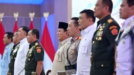 Prabowo Minta TNI-Polri Jadi Tentara dan Polisi Rakyat yang Dicintai