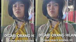 Perempuan Bernama Ivana Grace Susena Dilaporkan Menghilang