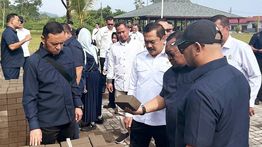 Menteri Imipas dan Komisi XIII DPR Tinjau Program Ketahanan Pangan Nusakambangan