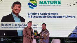 Hashim Djojohadikusumo Raih Lifetime Achievement in Sustainable Development Award di Nature 2026