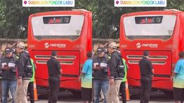 VIDEO: Warga Tewas Terlindas Bus Transjakarta di Jalan Margasatwa Raya