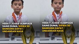 Juara Olimpiade Sains, Bocah Asal Bandung Diundang NASA