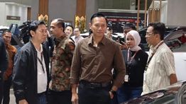 AHY Sambangi Booth GAC di IIMS 2026, Apresiasi Inovasi Kendaraan Listrik Masa Depan