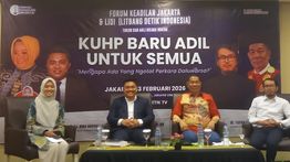 KUHP Baru Harus Dilaksanakan, Perkara Kedaluwarsa Tak Bisa Dipaksakan