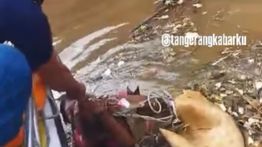 Anak Punk Nyaris Tewas Saat Tenggelam di Sungai Cisadane
