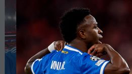 Vinicius Junior Bawa Real Madrid Gilas Benfica