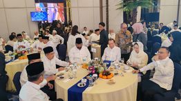 Dasco Juga Hadir di Acara Bukber NasDem