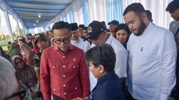 COO Danantara Lakukan Groundbreaking Pembangunan SDN 49 Batang Kabung
