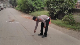 Pemotor Tewas Dilindas Truk Trailer Tanjung Priok