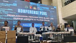 Polri Ungkap Kasus E-Tilang Palsu Bermodus SMS Blast Catut Nama Kejagung