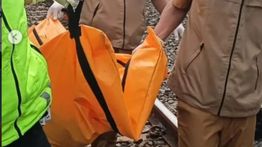 Kereta Api KA Kalimas Kargo 2521 Hantam Pengontrol Rel Sampai Tewas