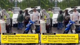 Penyapu Jalanan Tewas Dihantam Pemotor Pagi Hari di Cikarang Selatan