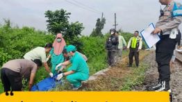 Pria ODGJ Tewas Dihantam Kereta di Lamongan