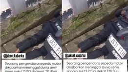 VIDEO: Pemotor Ditemukan Tewas di TPU Duri Kepa