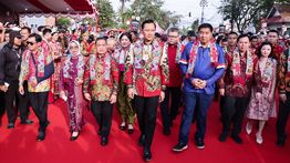 Cap Go Meh 2026 di Singkawang, Menko AHY Ajak Rawat Keberagaman dan Tegaskan Komitmen Pembangunan Infrastruktur
