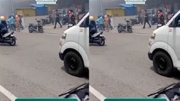 VIDEO: Kebakaran Hantam Minimarket di Baubau