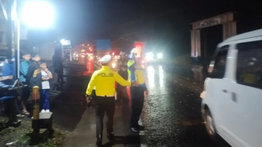 Kecelakaan Beruntun di Jalur Mudik Garut, 2 Orang Luka-luka