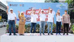 Pegadaian Kanwil VIII Jakarta 1 Selenggarakan Program Mudik Aman Berbagi Harapan 2026 untuk 500 Pemudik