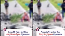 2 Pemudik Asal Riau Tewas Mengenaskan di Lampung Tengah