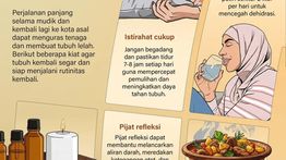 Infografik: Tips Pulihkan Stamina Usai Mudik, Ini Panduannya