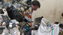 Syok! Kontrakan yang Dihuni 7 Tahun Ini Jadi Gunungan Sampah