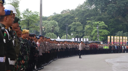1.700 Personel Gabungan Amankan Final Indonesia vs Bulgaria di GBK