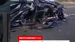 Xpander Hantam Sedan Mewah Sampai Hancur