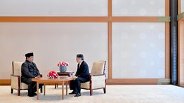 Momen Hangat Prabowo dan Kaisar Naruhito, Pererat Persahabatan Indonesia-Jepang