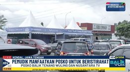 Posko Balik Tenang Nusantara TV dan Wuling Motors Jadi Oase Pemudik: Gratis dan Nyaman di Tol Semarang-Batang