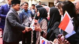 Kunjungan Prabowo ke Korea Selatan Disambut Antusias WNI