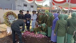 Jenazah, Kopda Anumerta Farizal Dimakamkn di TMP Giripeni Kulon Progo