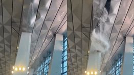 Atap Terminal 3 Soekarno-Hatta Jebol Saat Hujan Lebat, Penumpang Terganggu