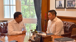 Seskab Teddy Terima Kepala BIN, Bahas Sidang TPA dan Isu Strategis Nasional