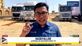 LIVE Report Nusantara TV dari Mesir: Israel Hambat Penyaluran Bantuan Kemanusiaan untuk Warga Gaza