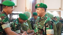 Pangdam V/Brawijaya Lantik Komandan Korem 084/BJ dan Kapendam Baru